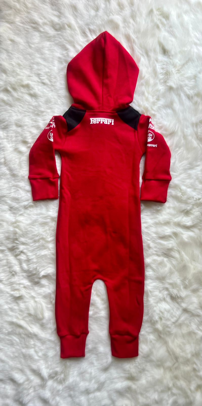 New Ferrari F1 Limited Edition Baby Anarok Jumpsuit 100% cotton | Fan Edition