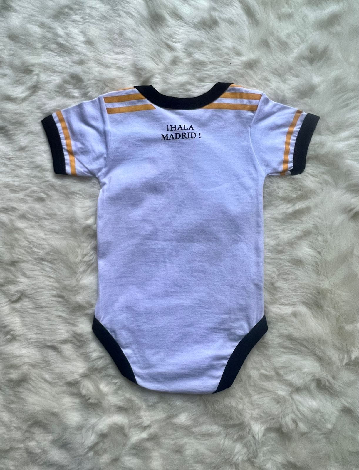New Limited Edition Real Madrid Home soccer baby romper jersey 100% cotton 23/24