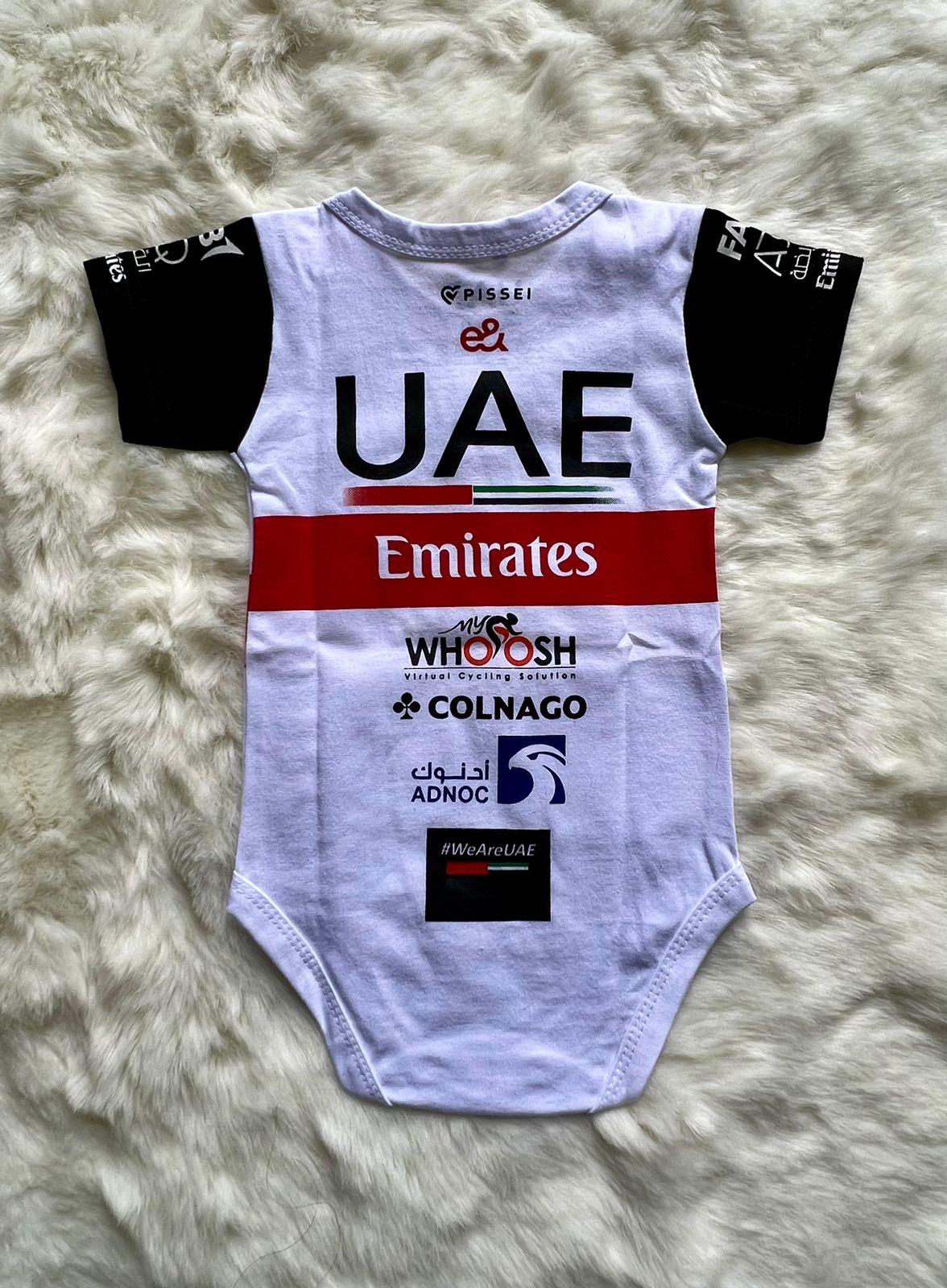 New Limited Edition UAE Team Emirates cycling team baby onesie season 2023/2024 | FAB