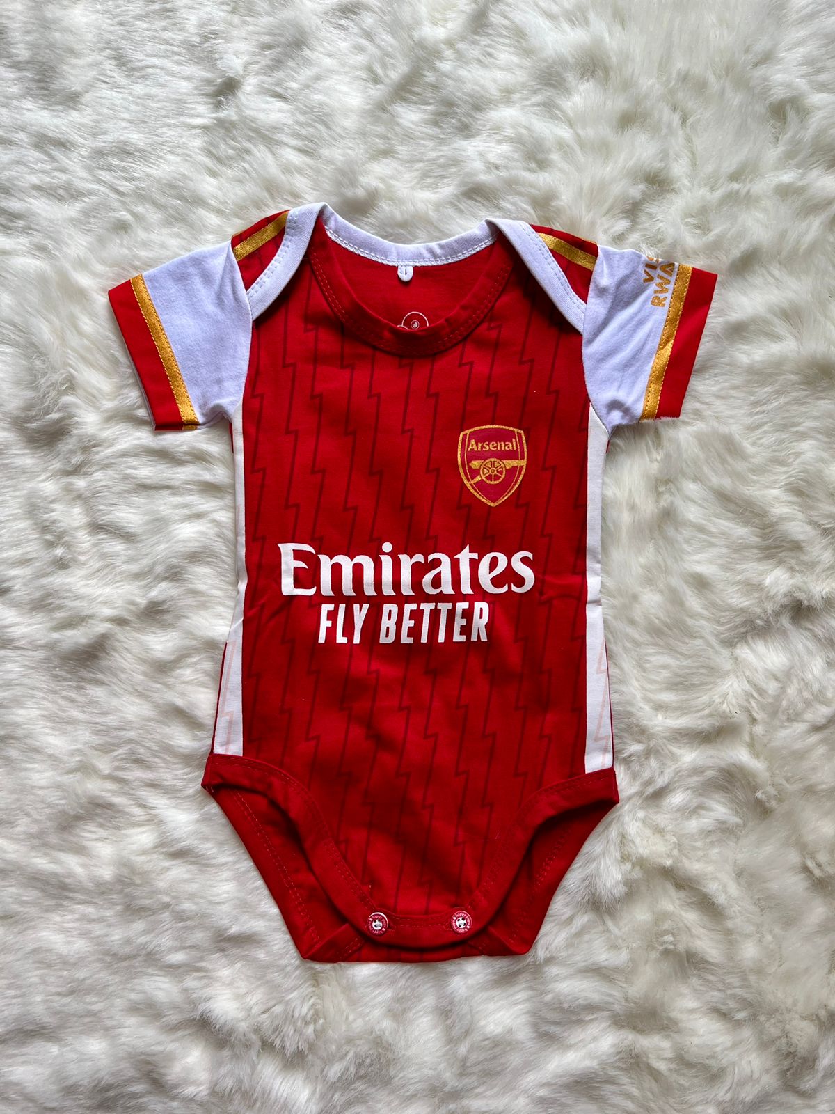 Baby Onesie Newborn Arsenal Baby Grow Baby Clothes Arsenal Baby