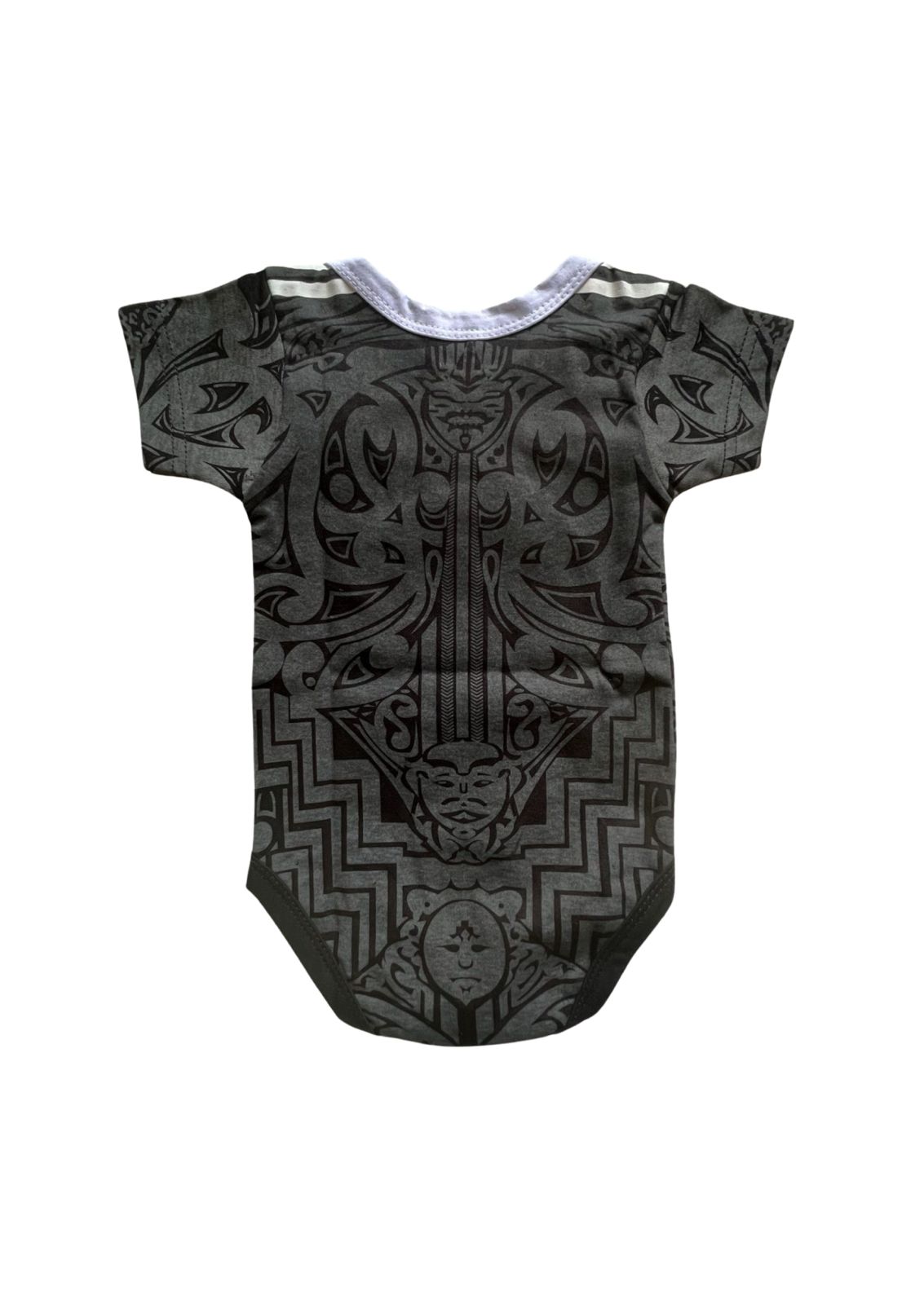 Māori All Blacks Baby Bodysuit Onesie 1st Home Full Print | Baby Gift