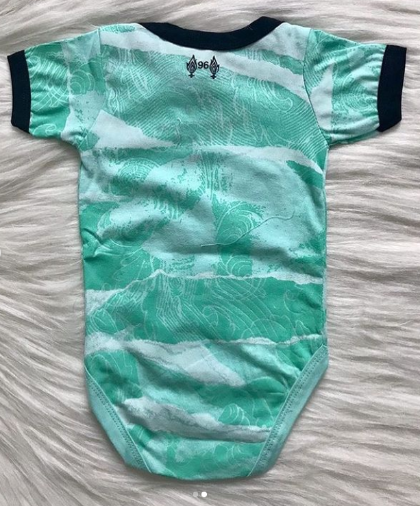Liverpool 3rd away baby romper