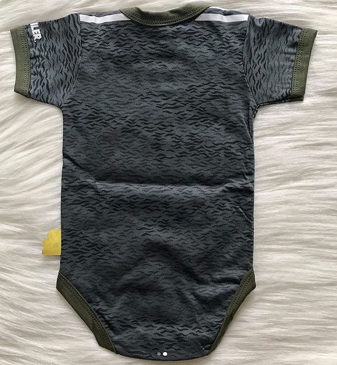 Fan Edition Manchester United Away2 soccer baby romper 100% cotton