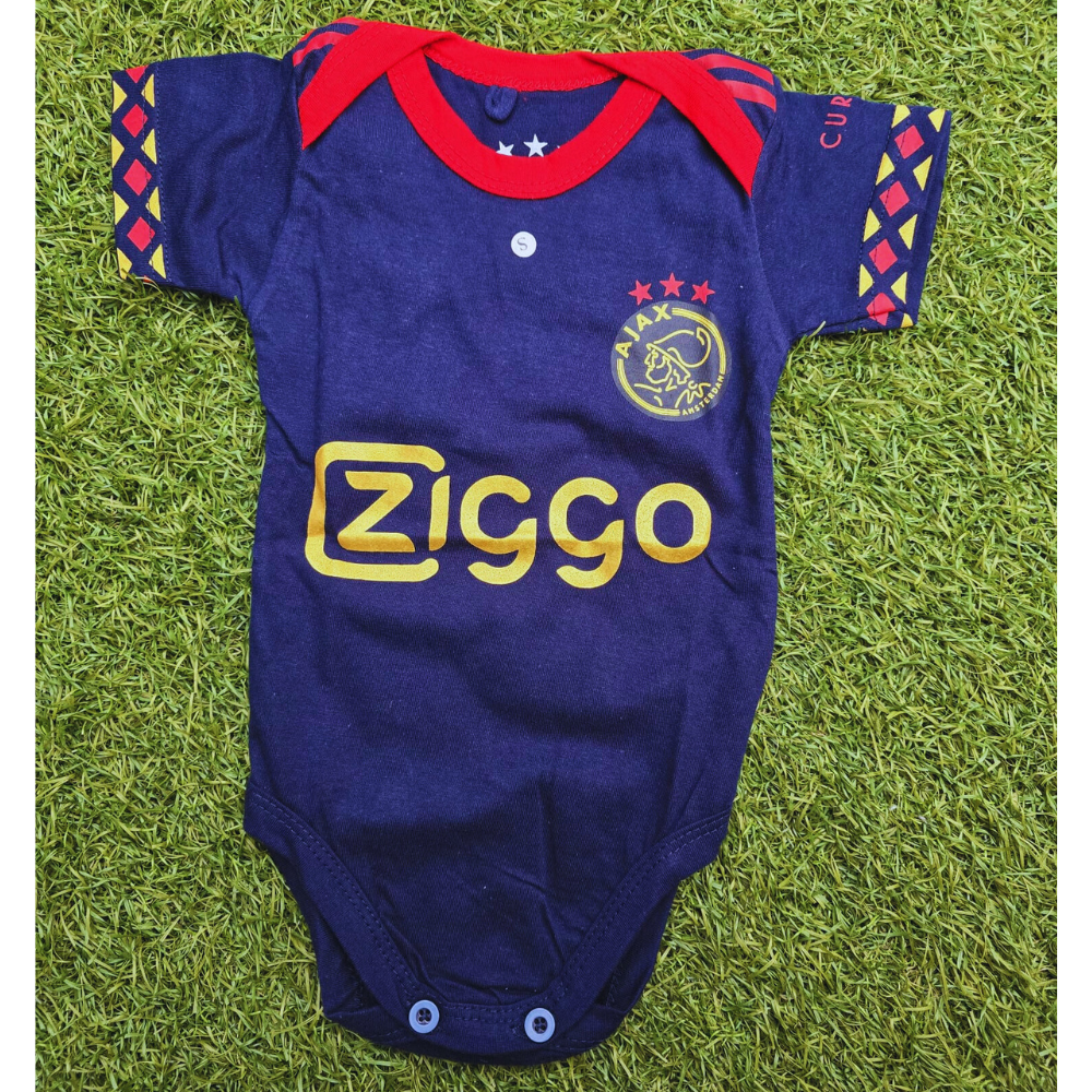 Limited AJAX Away soccer jersey baby romper Fan Edition | 100% cotton
