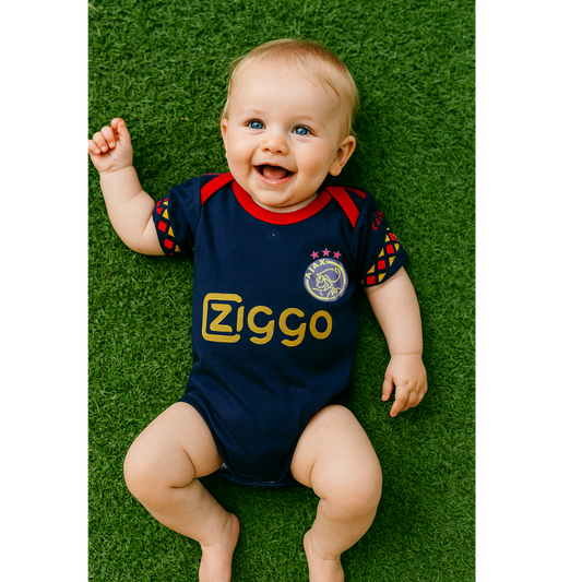 Limited AJAX Away soccer jersey baby romper Fan Edition | 100% cotton