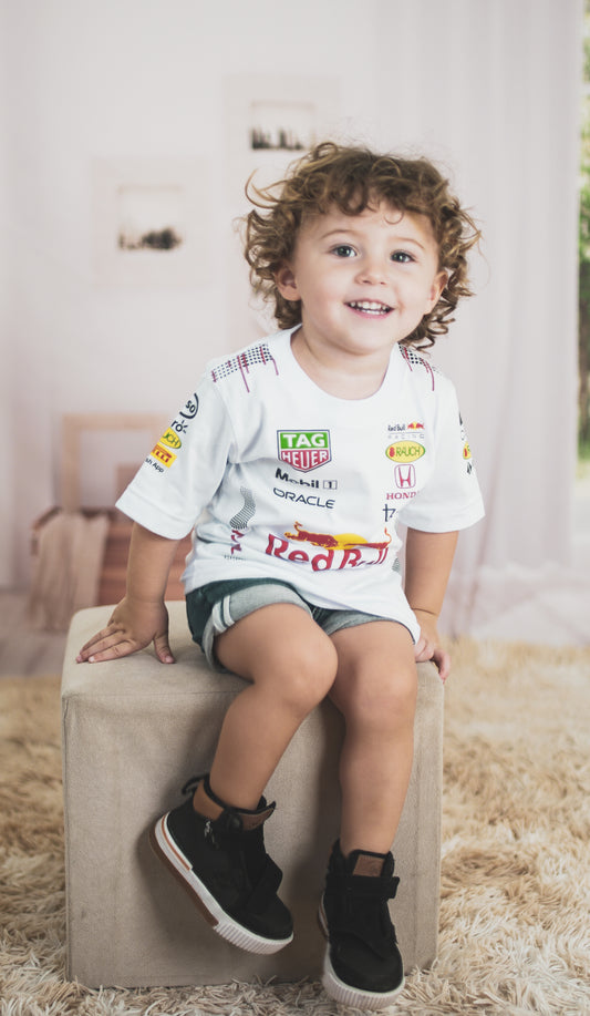 Fan Edition | Limited Edition F1 RedBull Racing SHIRT Verstappen 1 season Big Logo jersey 100% cotton | toddler gift F1