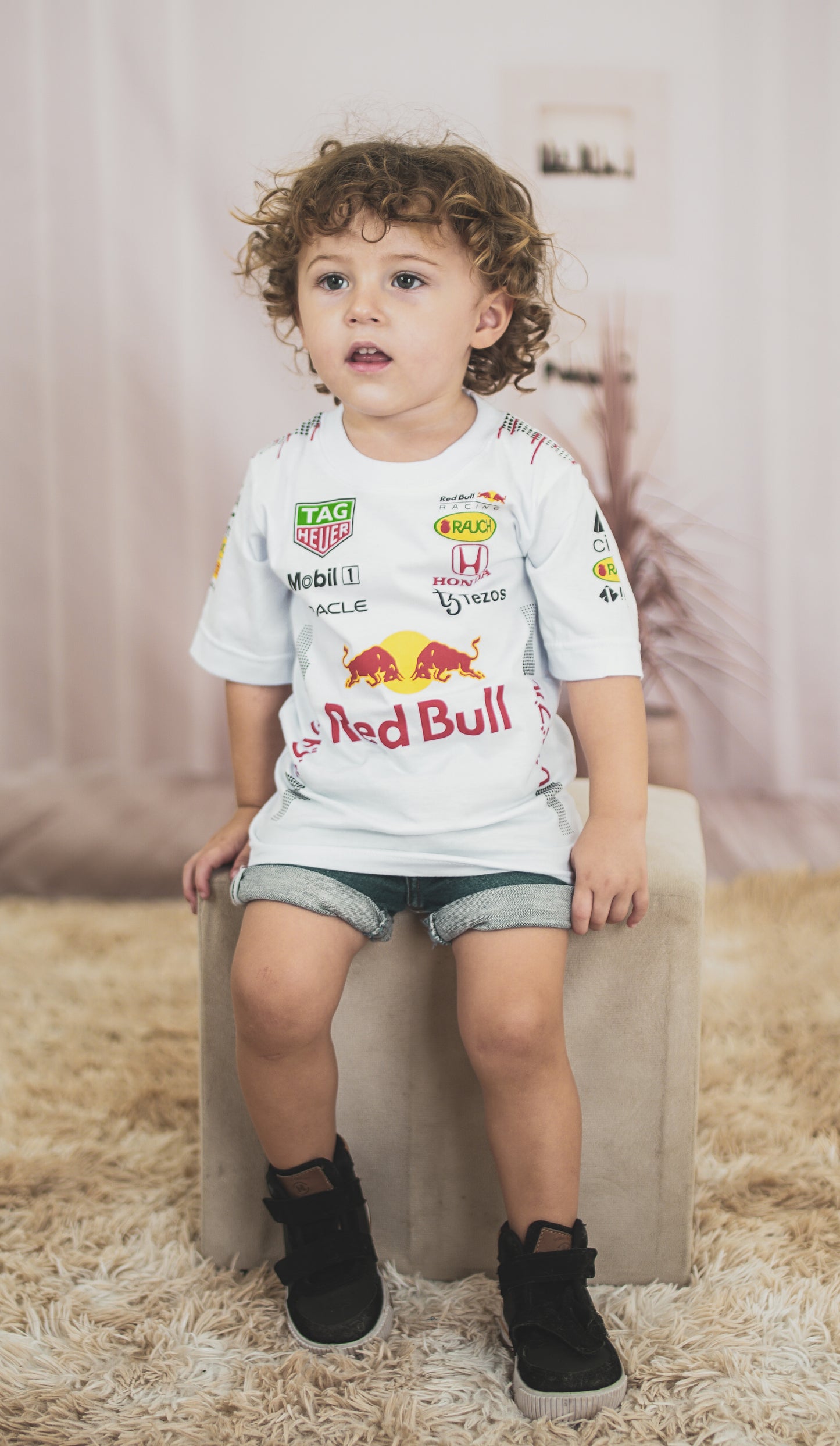 Fan Edition | Limited Edition F1 RedBull Racing SHIRT Verstappen 1 season Big Logo jersey 100% cotton | toddler gift F1
