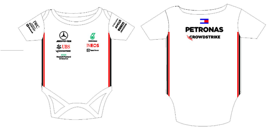 Mercedes f1 baby 2024 clothes