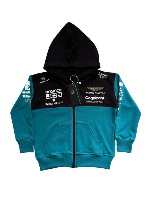 New Aston Martin Racing F1 Limited Edition Baby Tracksuit 100% cotton | Fan Edition