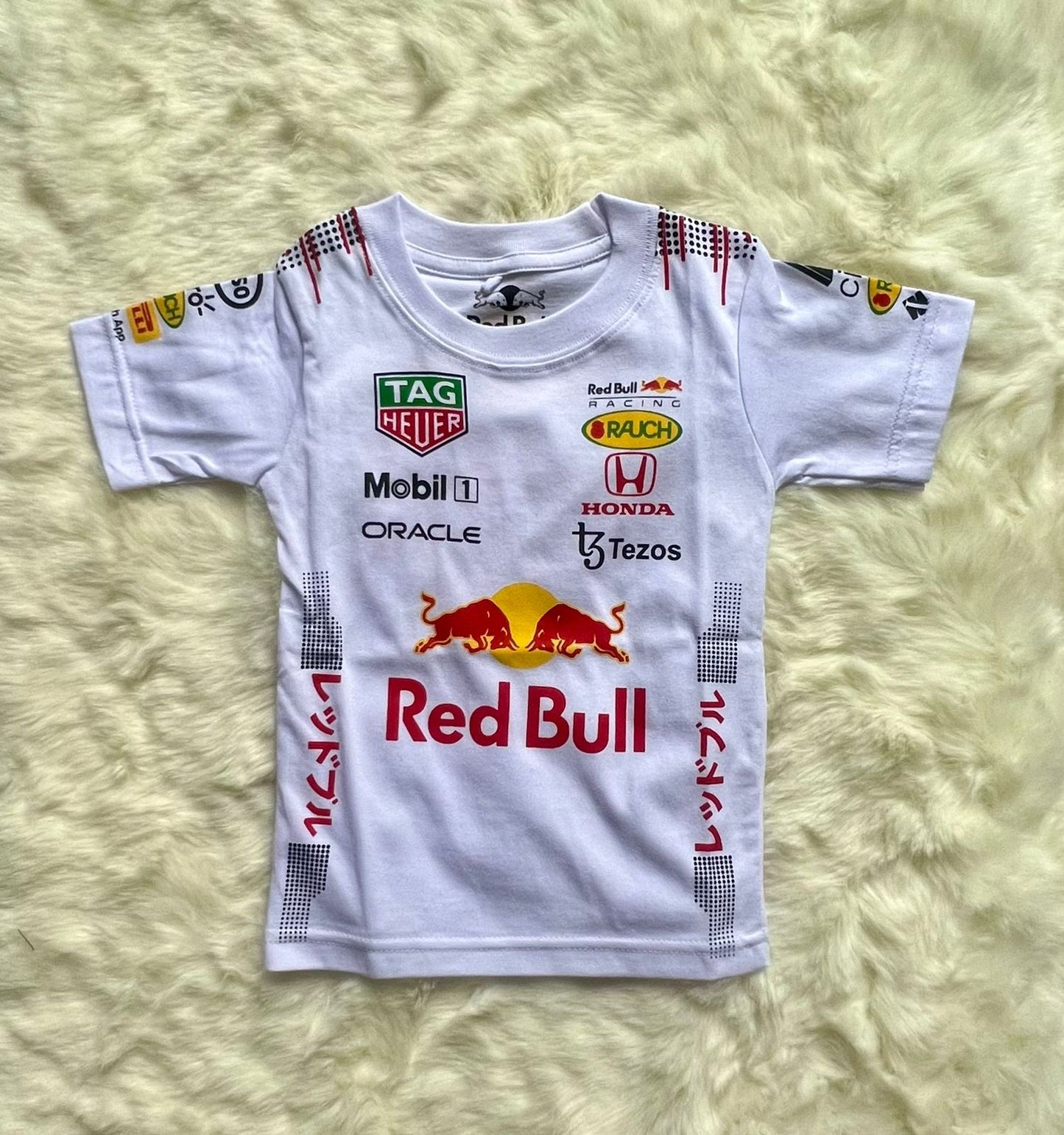 Fan Edition | Limited Edition F1 RedBull Racing SHIRT Verstappen 1 season Big Logo jersey 100% cotton | toddler gift F1