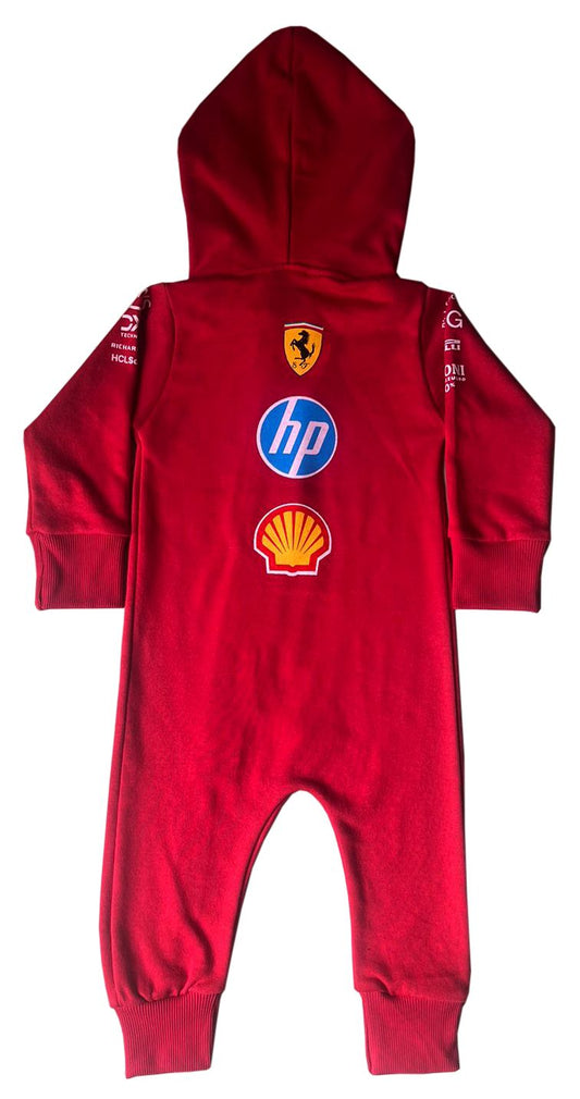 New Ferrari F1 Limited Edition Baby Anarok Jumpsuit 100% cotton  | 2025|2026 season
