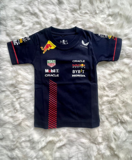 Limited Edition F1 RedBull Racing SHIRT Verstappen 1 season 2024 jersey 100% cotton | toddler gift F1 | Blue Fan Edition