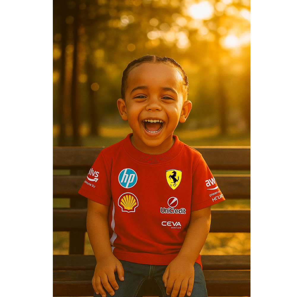 Nieuwe Limited Edition F1 Ferrari Racing SHIRT | Charles LeClerc | Lewis Hamilton | season 2025/2026 jersey 100% katoen | toddler gift F1